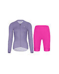 RIVANELLE Langarm Radtrikot und Hose - ELEVATE - Cyclamen/Lila