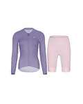 RIVANELLE Langarm Radtrikot und Hose - ELEVATE - Rosa/Lila