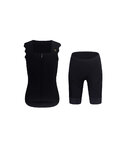 RIVANELLE ärmelloses Trikot und kurze Hose - SCALLESSA - Schwarz