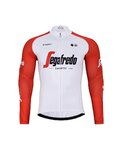 BONAVELO Radtrikot und Hose für den Winter - TREK 2024 WINTER - Rot/Weiß/Schwarz