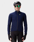 ALÉ Fahrrad-Regenjacke - KLIMATIK GUSCIO RACING - Blau