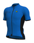 ALÉ Kurzarm Fahrradtrikot - SOLID COLOR BLOCK - Blau