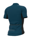 ALÉ Kurzarm Fahrradtrikot - SOLID COLOR BLOCK - Blau