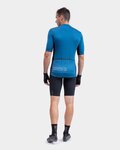 ALÉ Kurzarm Fahrradtrikot - SOLID COLOR BLOCK - Blau