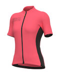 ALÉ Kurzarm Fahrradtrikot - SOLID COLOR BLOCK - Rosa