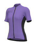 ALÉ Kurzarm Fahrradtrikot - SOLID COLOR BLOCK - Lila