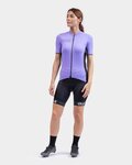 ALÉ Kurzarm Fahrradtrikot - SOLID COLOR BLOCK - Lila