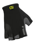 ALÉ Fingerlose Fahrradhandschuhe - COMFORTS - Schwarz/Weiß