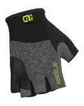 ALÉ Fingerlose Fahrradhandschuhe - COMFORTS - Grau/Gelb