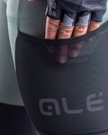 ALÉ Kurze Fahrradhose mit Trägern - OFF-ROAD GRAVEL STONES CARGO - Grün