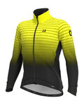 ALÉ Fahrrad-Thermojacke - PRS BULLET DWR STRETCH - Schwarz/Gelb