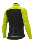 ALÉ Langarm Fahrradtrikot für den Winter - SOLID FONDO WINTER - Gelb