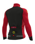 ALÉ Langarm Fahrradtrikot für den Winter - KLIMATIK K-IDRO WR LS - Rot