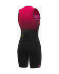 ALÉ Fahrrad-Unteranzug - TRIATHLON STARS LONG TRI LADY - Rot/Schwarz