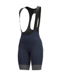 ALÉ Kurze Fahrradhose mit Trägern - R-EV1 GT 2.0 LADY - Blau