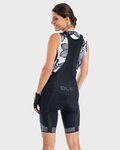 ALÉ Kurze Fahrradhose mit Trägern - PRS MASTER 2.0 LADY - Schwarz/Weiß