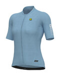ALÉ Kurzarm Fahrradtrikot - R-EV1  SILVER COOLING LADY - Hellblau