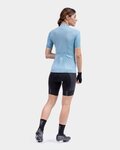 ALÉ Kurzarm Fahrradtrikot - R-EV1  SILVER COOLING LADY - Hellblau