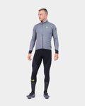 ALÉ Fahrrad-Thermojacke - R-EV1 URAGANO - Grau