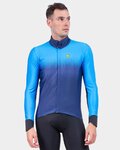 ALÉ Fahrrad-Thermojacke - PR-S GRADIENT - Blau/Hellblau