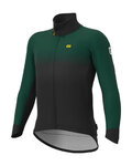 ALÉ Fahrrad-Thermojacke - PR-S GRADIENT - Grün/Schwarz