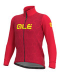ALÉ Fahrrad-Thermojacke - SOLID CROSS - Rot