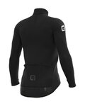 ALÉ Langarm Fahrradtrikot für den Winter - R-EV1 THERMAL - Schwarz