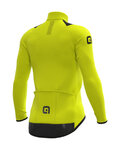 ALÉ Langarm Fahrradtrikot für den Winter - R-EV1 THERMAL - Gelb