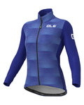 ALÉ Fahrrad-Thermojacke - SOLID SHARP - Blau