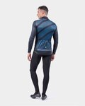 ALÉ Fahrrad-Thermojacke - PR-R TAK WOOL THERMO - Schwarz/Blau