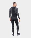 ALÉ Lange Fahrradhose mit Trägern - R-EV1 CLIMA WARM - Gelb