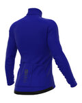 ALÉ Langarm Fahrradtrikot für den Winter - R-EV1 WARM RACE - Blau