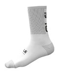ALÉ Klassische Fahrradsocken - ACCESSORI FENCE - Weiß/Schwarz