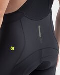 ALÉ Kurze Fahrradhose mit Trägern - PR-R GREEN SPEED - Schwarz