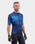 ALÉ Kurzarm Fahrradtrikot - SOLID TURBO - Blau