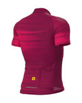 ALÉ Kurzarm Fahrradtrikot - SOLID TURBO - bordeaux