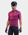 ALÉ Kurzarm Fahrradtrikot - SOLID TURBO - bordeaux