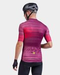 ALÉ Kurzarm Fahrradtrikot - SOLID TURBO - bordeaux