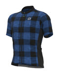 ALÉ Kurzarm Fahrradtrikot - OFF ROAD - GRAVEL SCOTTISH - Blau