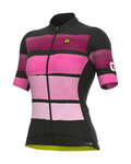 ALÉ Kurzarm Fahrradtrikot - PR-S TRACK LADY - Rosa