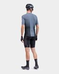 ALÉ Kurzarm Fahrradtrikot - R-EV1  VELOCITY - Grau