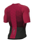 ALÉ Kurzarm Fahrradtrikot - R-EV1  VELOCITY - bordeaux