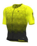 ALÉ Kurzarm Fahrradtrikot - R-EV1  VELOCITY - Gelb