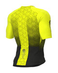 ALÉ Kurzarm Fahrradtrikot - R-EV1  VELOCITY - Gelb
