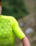 ALÉ Kurzarm Fahrradtrikot - R-EV1  VELOCITY - Gelb