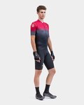 ALÉ Kurzarm Fahrradtrikot - PR-S GRADIENT - Rot/Grau