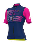 ALÉ Kurzarm Fahrradtrikot - PR-S LOGO LADY - Lila/Rosa