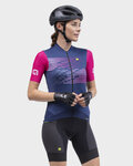 ALÉ Kurzarm Fahrradtrikot - PR-S LOGO LADY - Lila/Rosa