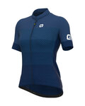 ALÉ Kurzarm Fahrradtrikot - SOLID LEVEL LADY - Blau