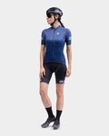 ALÉ Kurzarm Fahrradtrikot - SOLID LEVEL LADY - Blau